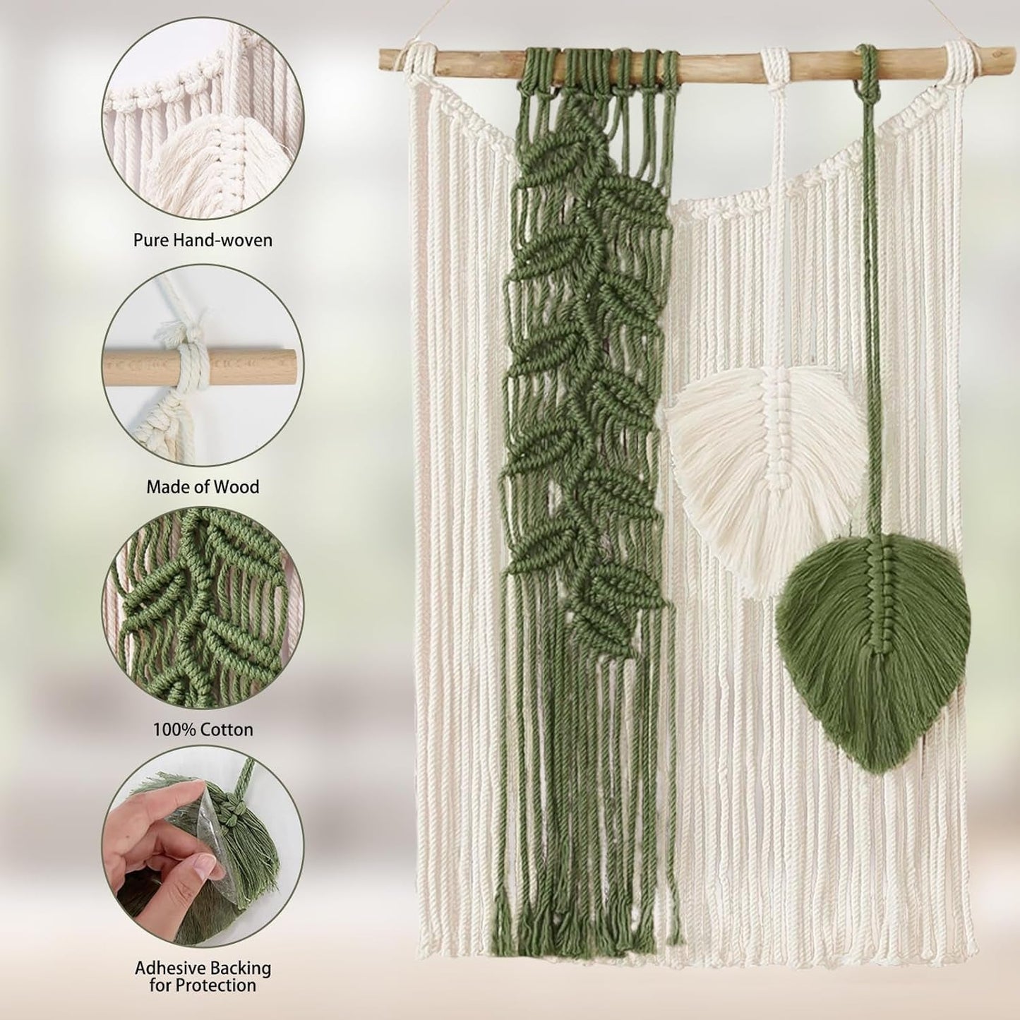 ihonyi gobelín ručně tkaný sic gobelín s třásněmi Home - Doplňky a dekorace Naty Shop