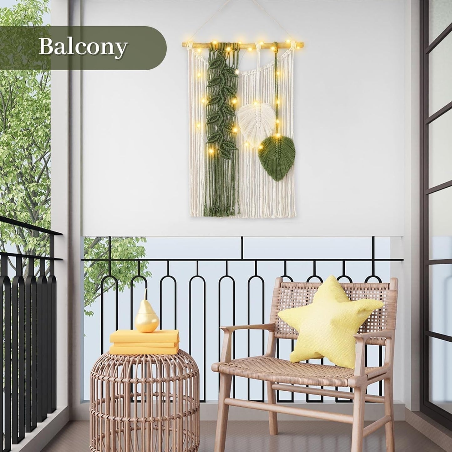 ihonyi gobelín ručně tkaný sic gobelín s třásněmi Home - Doplňky a dekorace Naty Shop