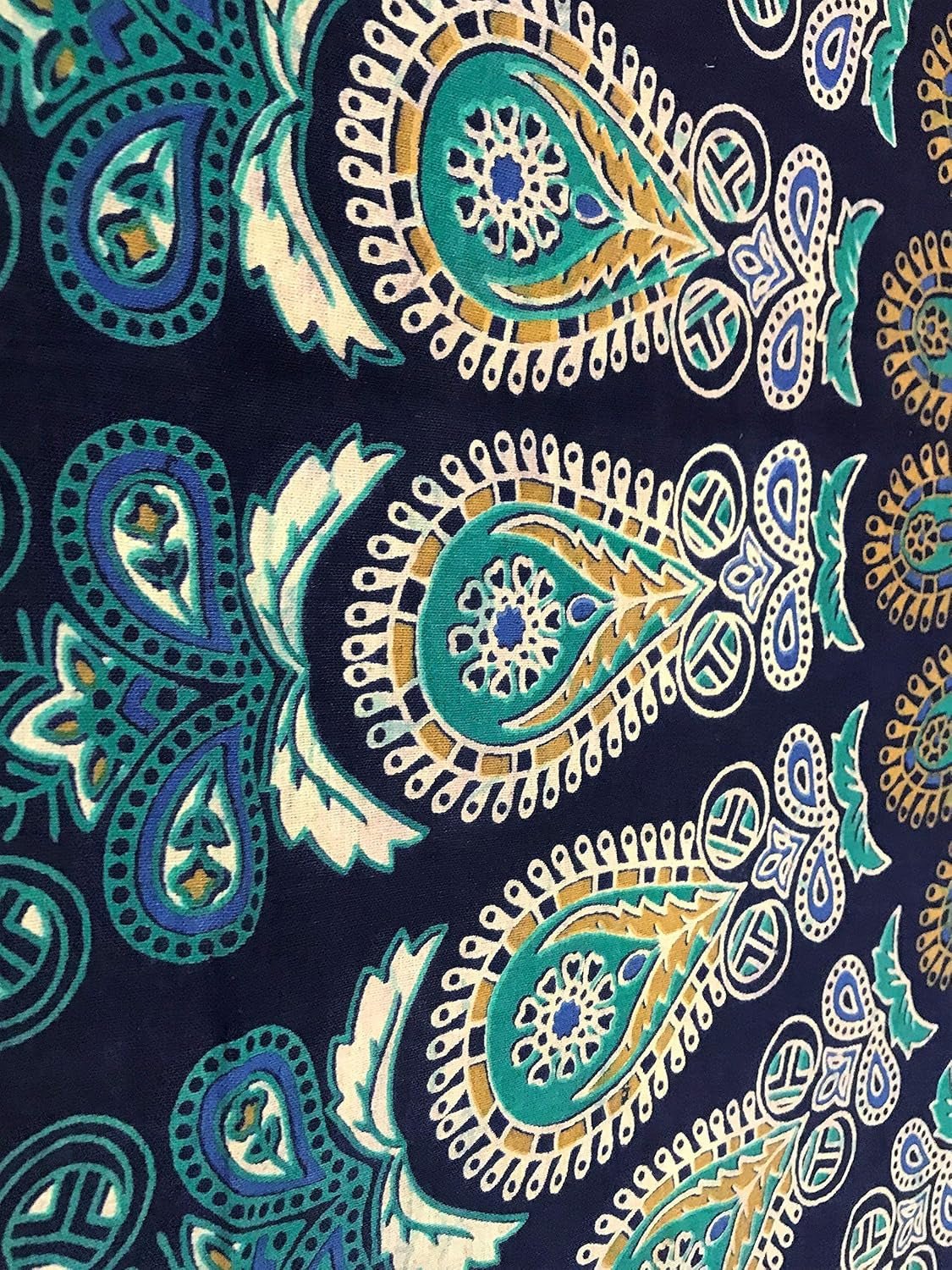 Indický gobelín psychedelický mandala modrý tyrkysový slon Home - Doplňky a dekorace Naty Shop