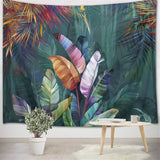 Japonské gobelínové plátno červené třešňové květy sluneční stěna Home - Doplňky a dekorace Naty Shop Multi 08 150L X 100B Cm