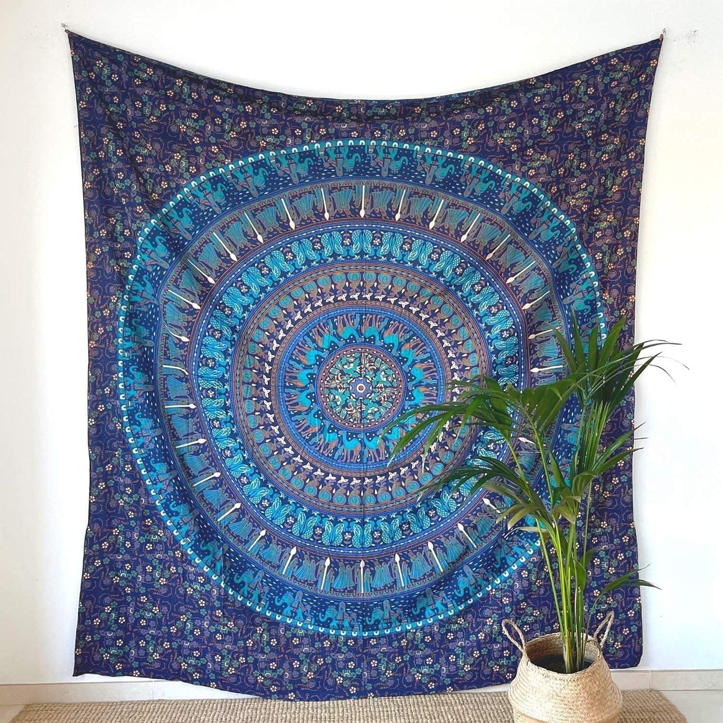 Tapiserie momomus mandala barevné bavlněné orientální vzory Home - Doplňky a dekorace Naty Shop