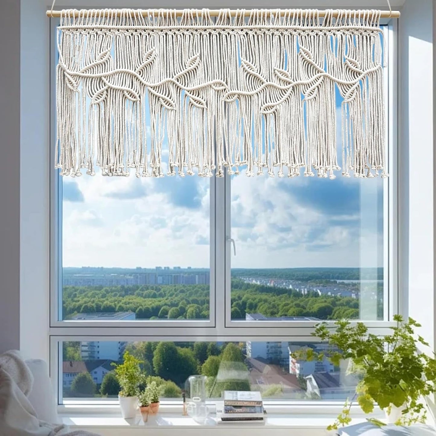 Dveřní závěs gobelín tkaná slonovina Home - Doplňky a dekorace Naty Shop