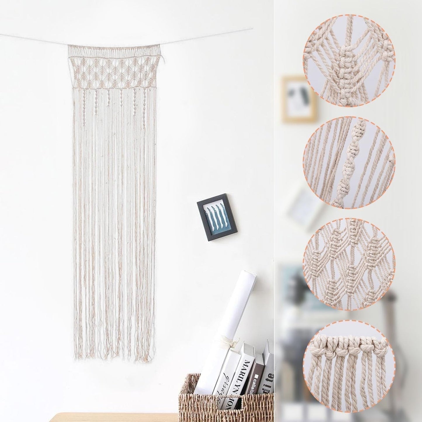Tapiserie, dveřní závěsy, tkané gobelíny, dělicí příčky, Home - Doplňky a dekorace Naty Shop