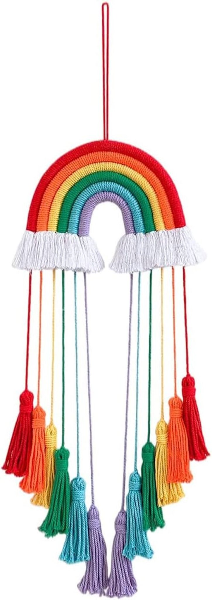 Rainbow gobelín duhová dekorace z bavlněného lana Home - Doplňky a dekorace Naty Shop Výchozí název