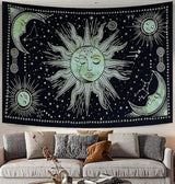 Gobelín slunce měsíc hvězda duchovní astetická duha bavlna Home - Doplňky a dekorace Naty Shop Greetings 210L X 140B Cm