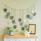 Tapiserie závěsná dekorace tkané listy Home - Doplňky a dekorace Naty Shop