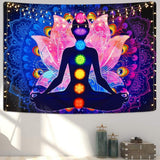 Barevná mystická mandala gobelín Home - Doplňky a dekorace Naty Shop