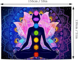 Barevná mystická mandala gobelín Home - Doplňky a dekorace Naty Shop
