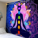 Barevná mystická mandala gobelín Home - Doplňky a dekorace Naty Shop