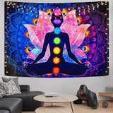 Barevná mystická mandala gobelín Home - Doplňky a dekorace Naty Shop