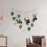 Tapiserie zelené tkané tapiserie dřevěné hřebíky Home - Doplňky a dekorace Naty Shop
