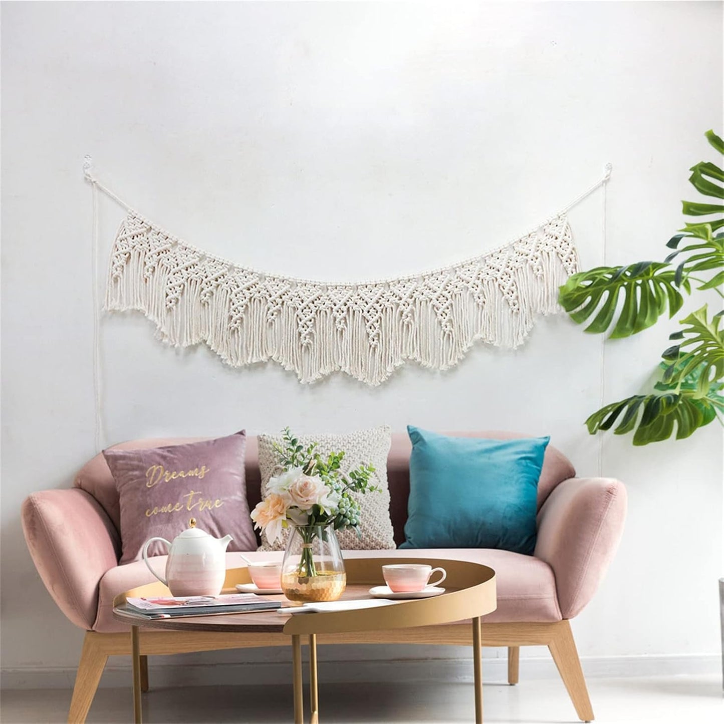 Tapiserie nástěnný tkaný banner svatební Home - Doplňky a dekorace Naty Shop