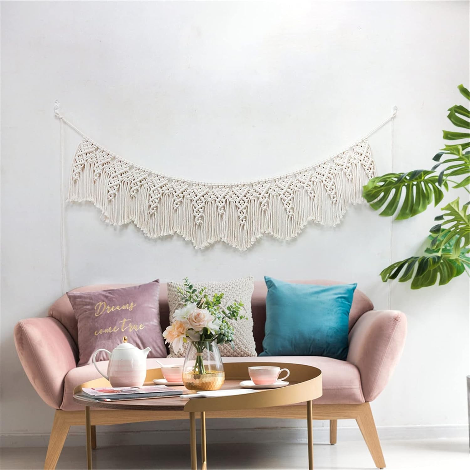 Tapiserie nástěnný tkaný banner svatební Home - Doplňky a dekorace Naty Shop