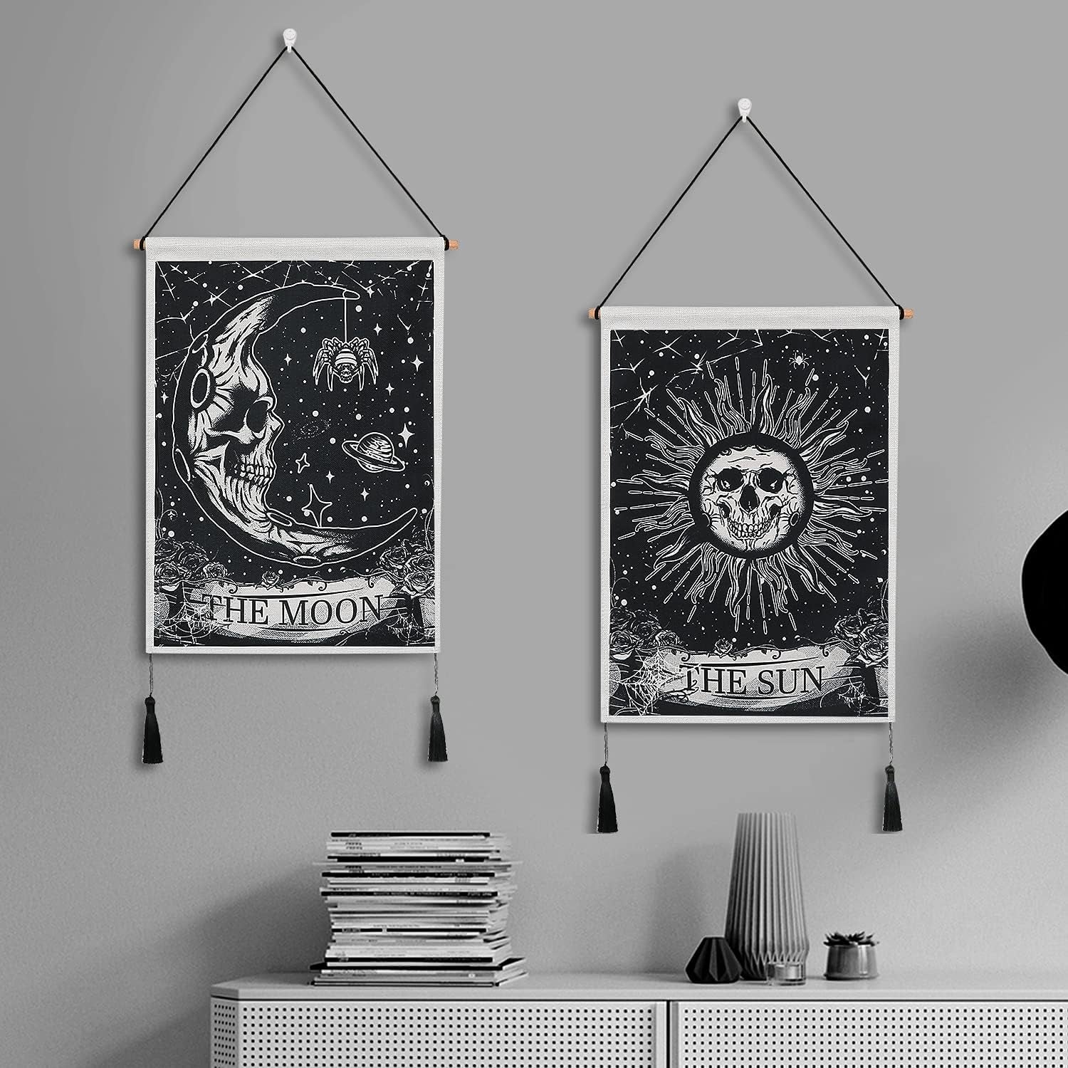 gobelín weldomcor tarot lebka set sun Home - Doplňky a dekorace Naty Shop