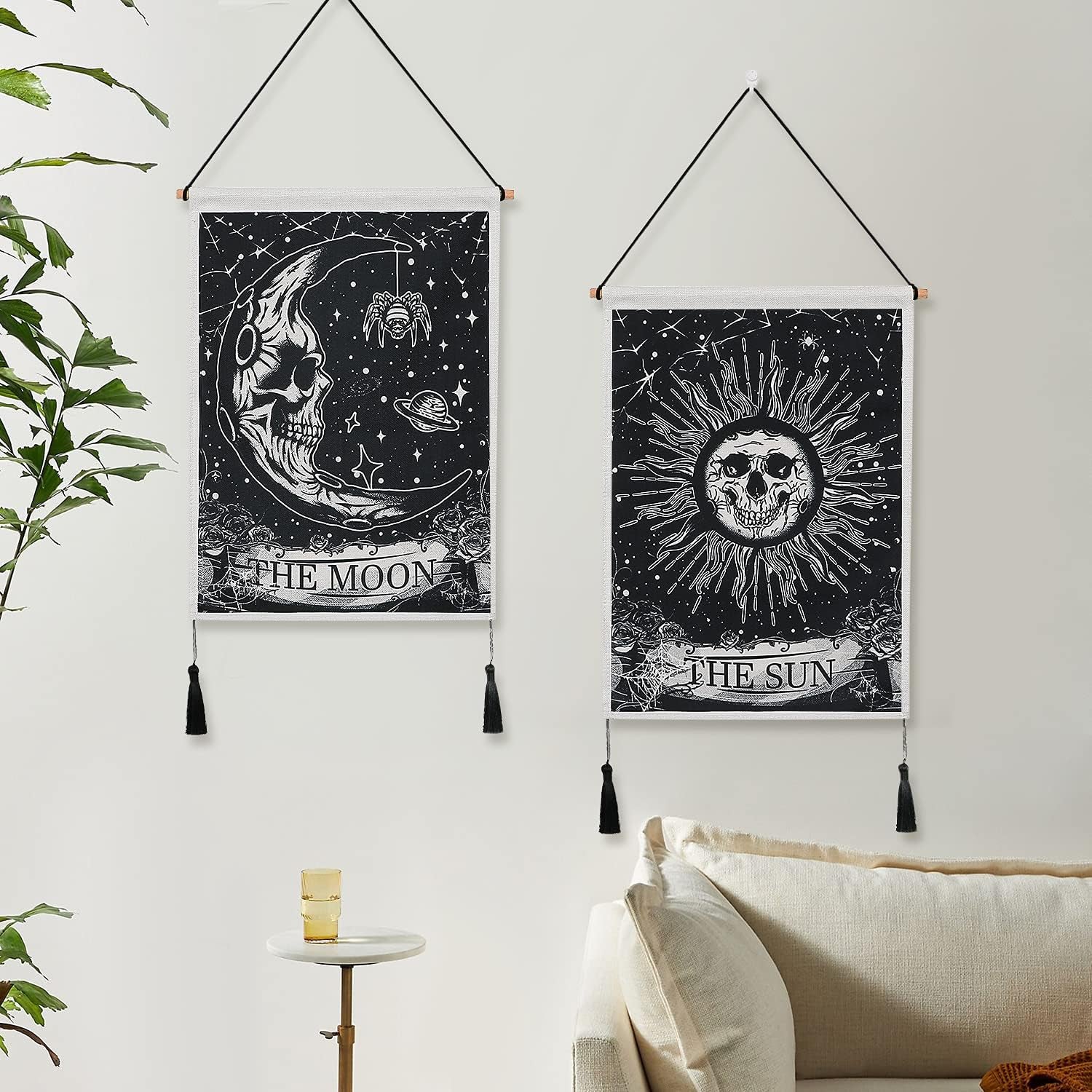 gobelín weldomcor tarot lebka set sun Home - Doplňky a dekorace Naty Shop