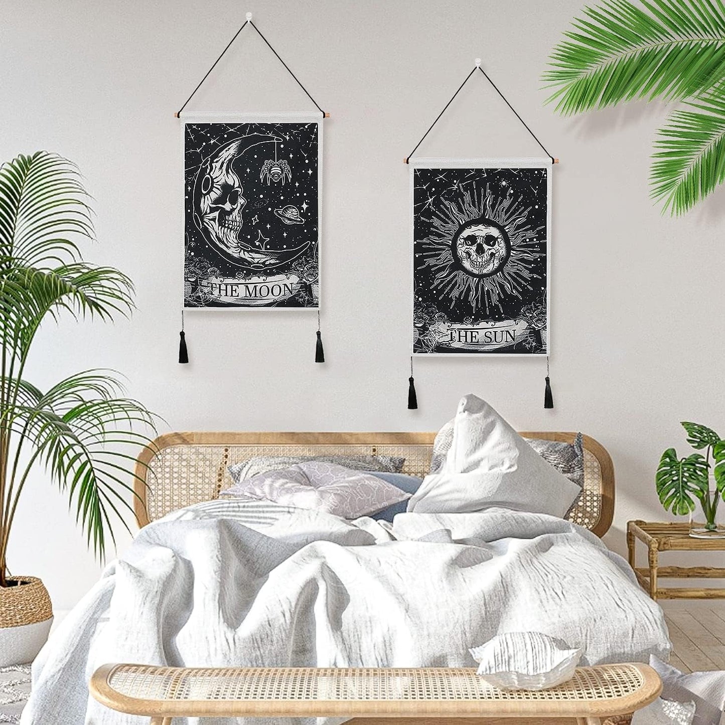 gobelín weldomcor tarot lebka set sun Home - Doplňky a dekorace Naty Shop