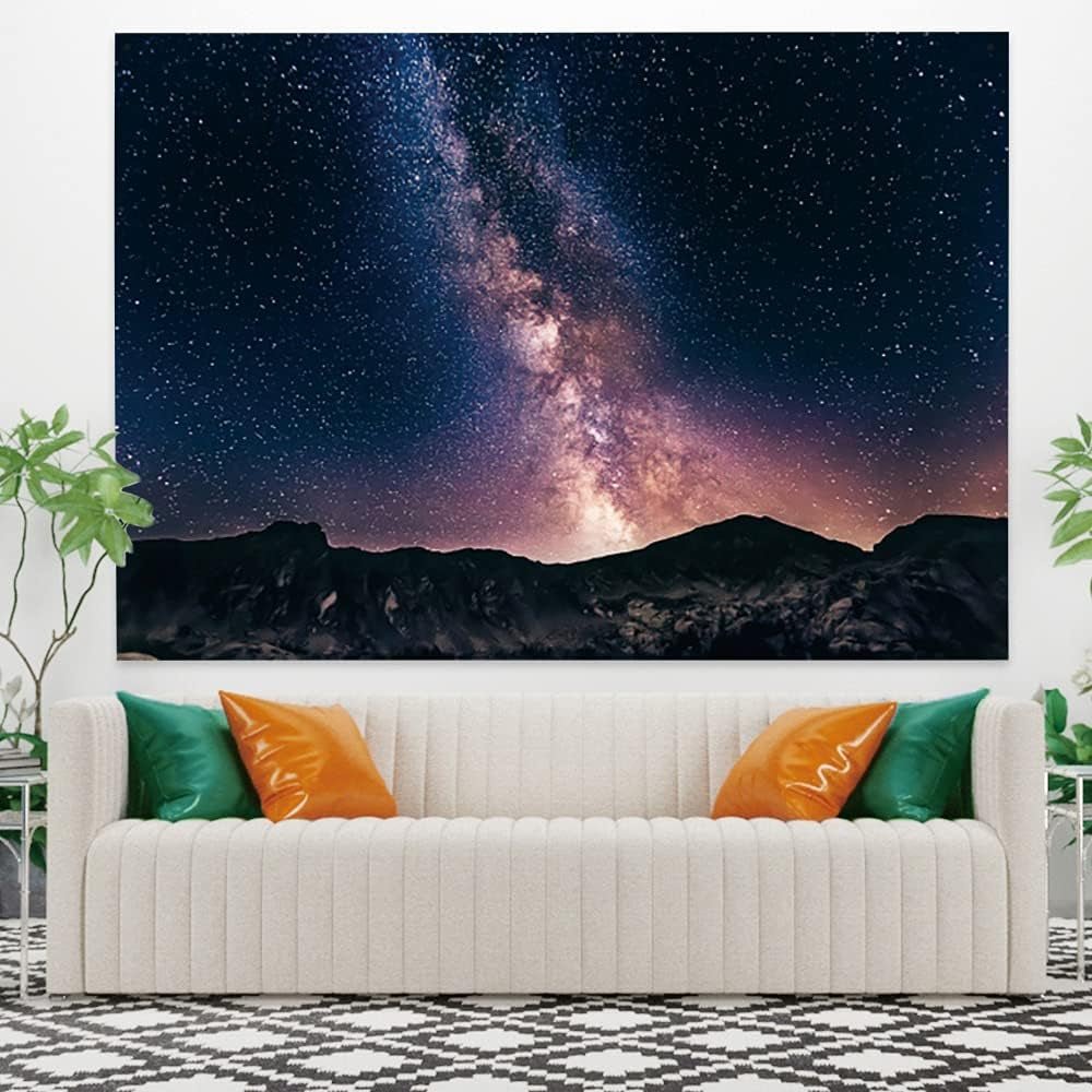 Gobelín yongfoto hvězdná obloha mlhovina tajemné hvězdy Domů - Příslušenství a dekorace Naty Shop
