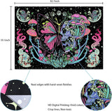 Yrendenge gobelín fluorescenční gobelín motýlí fáze Home - Doplňky a dekorace Naty Shop