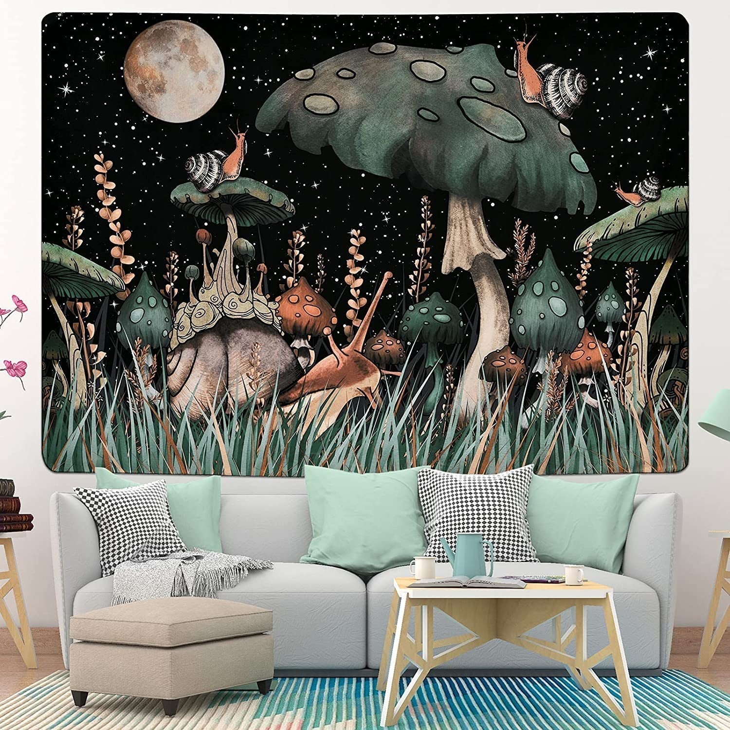 Tapiserie yugarlibi houba černý lesní šnek závěsný Home - Doplňky a dekorace Naty Shop