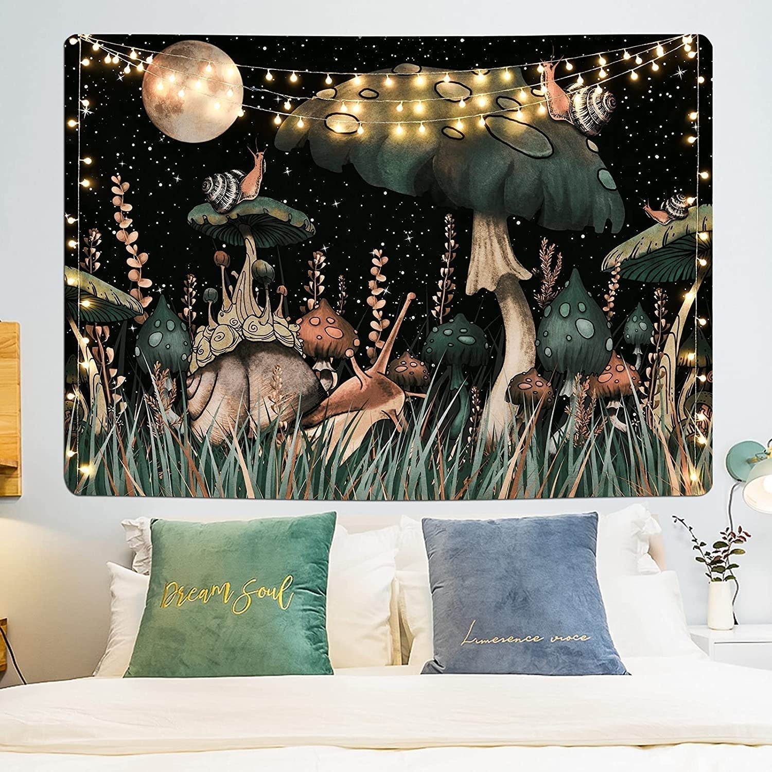 Tapiserie yugarlibi houba černý lesní šnek závěsný Home - Doplňky a dekorace Naty Shop