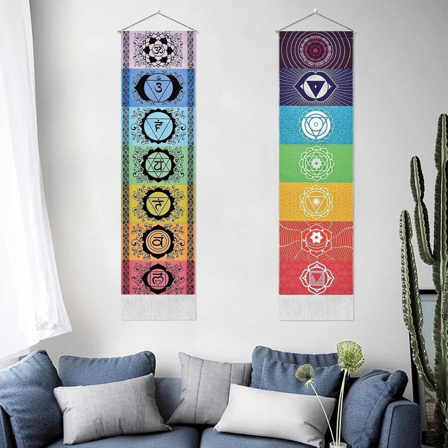 Tapiserie yugarlibi závěsná sada čakra meditace jóga trippy Home - Doplňky a dekorace Naty Shop