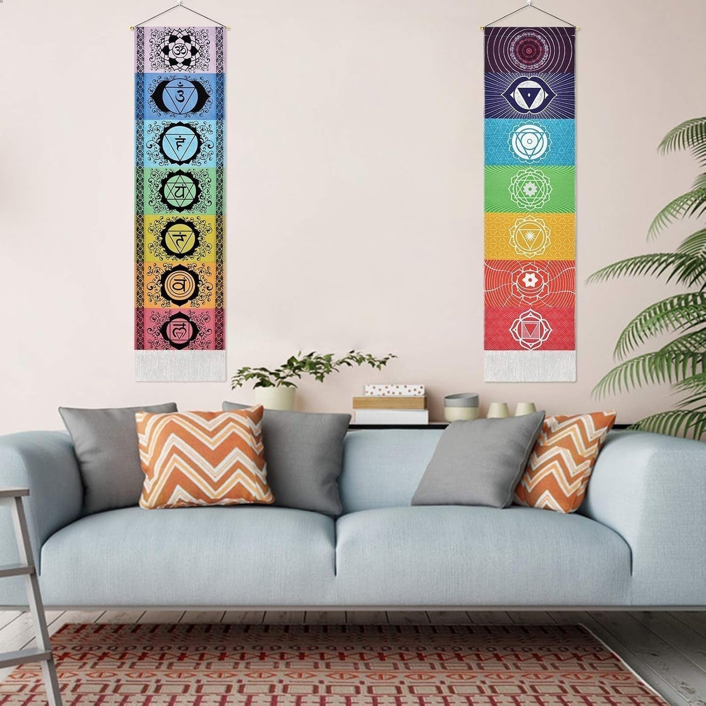 Tapiserie yugarlibi závěsná sada čakra meditace jóga trippy Home - Doplňky a dekorace Naty Shop
