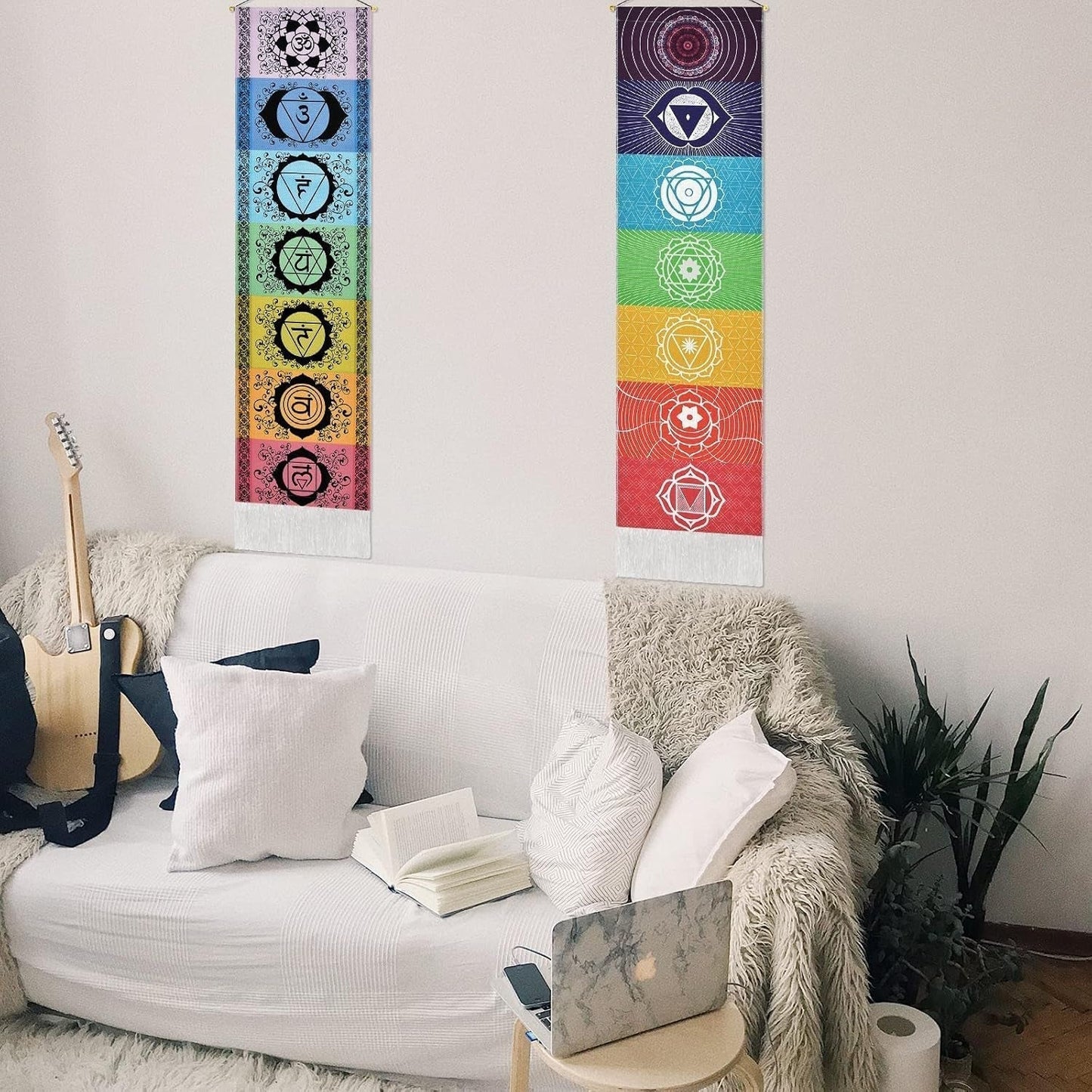 Tapiserie yugarlibi závěsná sada čakra meditace jóga trippy Home - Doplňky a dekorace Naty Shop