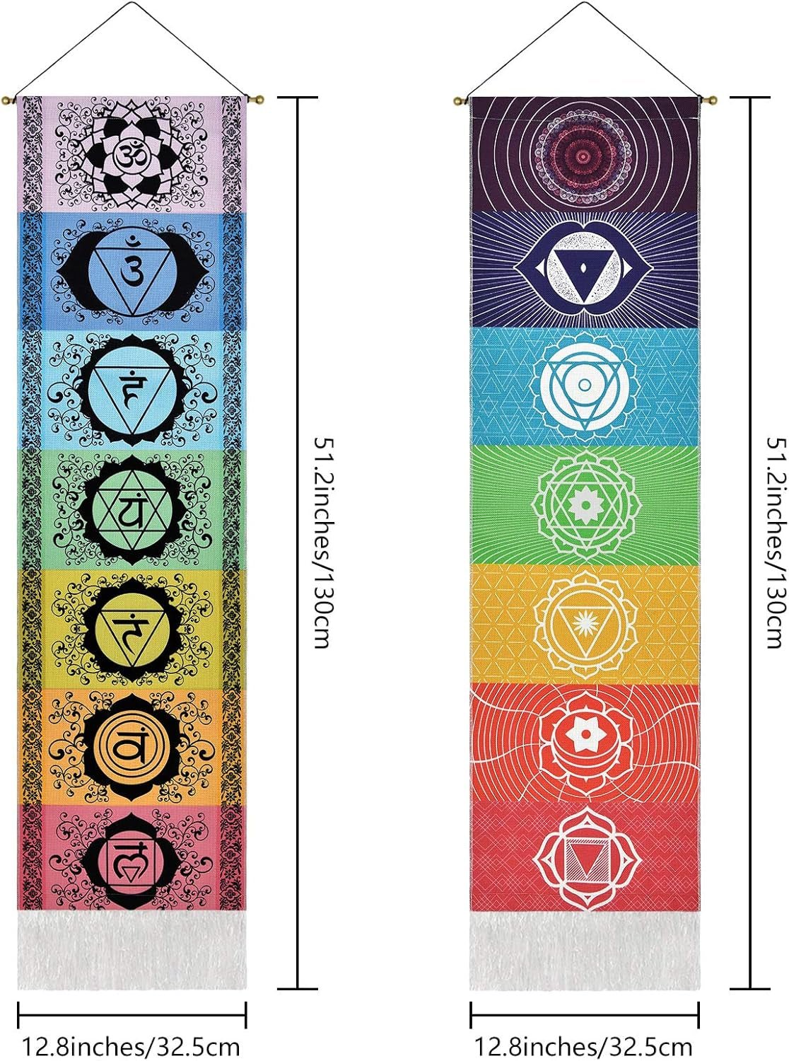 Tapiserie yugarlibi závěsná sada čakra meditace jóga trippy Home - Doplňky a dekorace Naty Shop