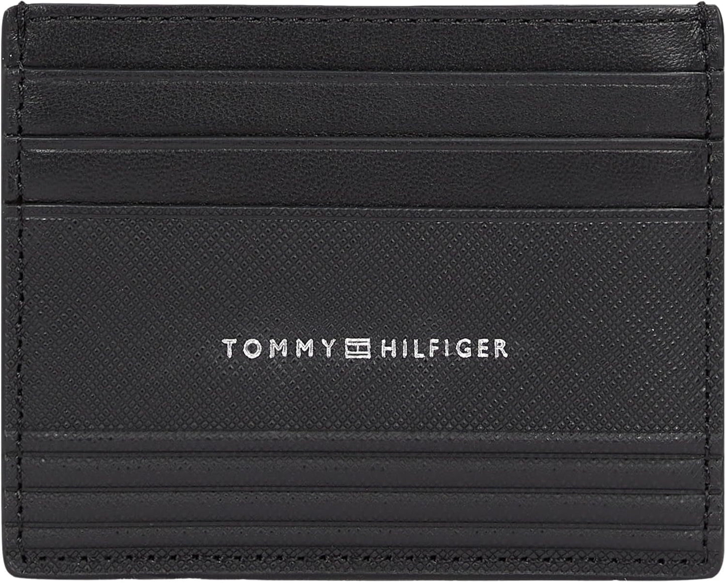 Tommy Hilfiger Am0am13257 Men Wallet Men Naty Shop Black (Black) Os