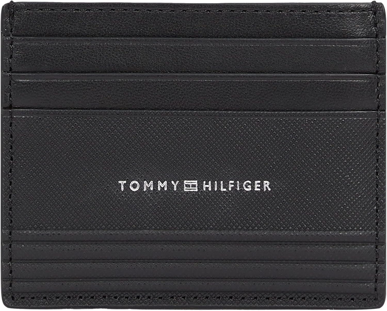 Tommy Hilfiger Am0am13257 Men Wallet Men Naty Shop Black (Black) Os