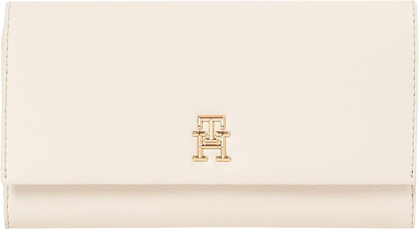 Tommy Hilfiger Aw0aw17267 Dámská Peněženka Dámská Naty Shop Béžová (cukrová třtina) Os