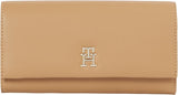 Tommy Hilfiger Aw0aw17267 Dámská Peněženka Dámská Naty Shop Khaki (Safari Canvas) Os