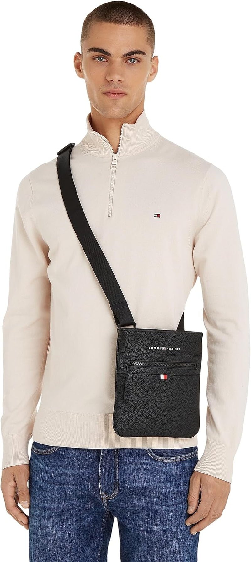 Tommy Hilfiger Pánský ESSENTIAL PU MINI CROSSOVER Crossover zavazadla a cestovní potřeby Naty Shop