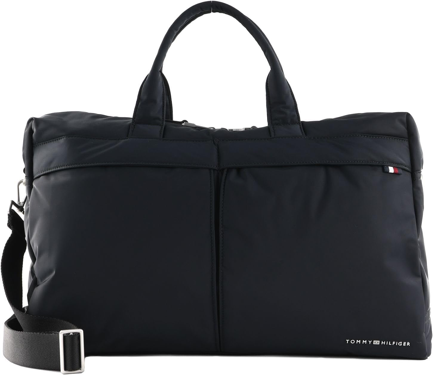 Tommy Hilfiger Pánská cestovní taška TH Signature AM0AM12218 cestovní taška, černá (černá) Zavazadla a cestovní vybavení Naty Shop Výchozí název
