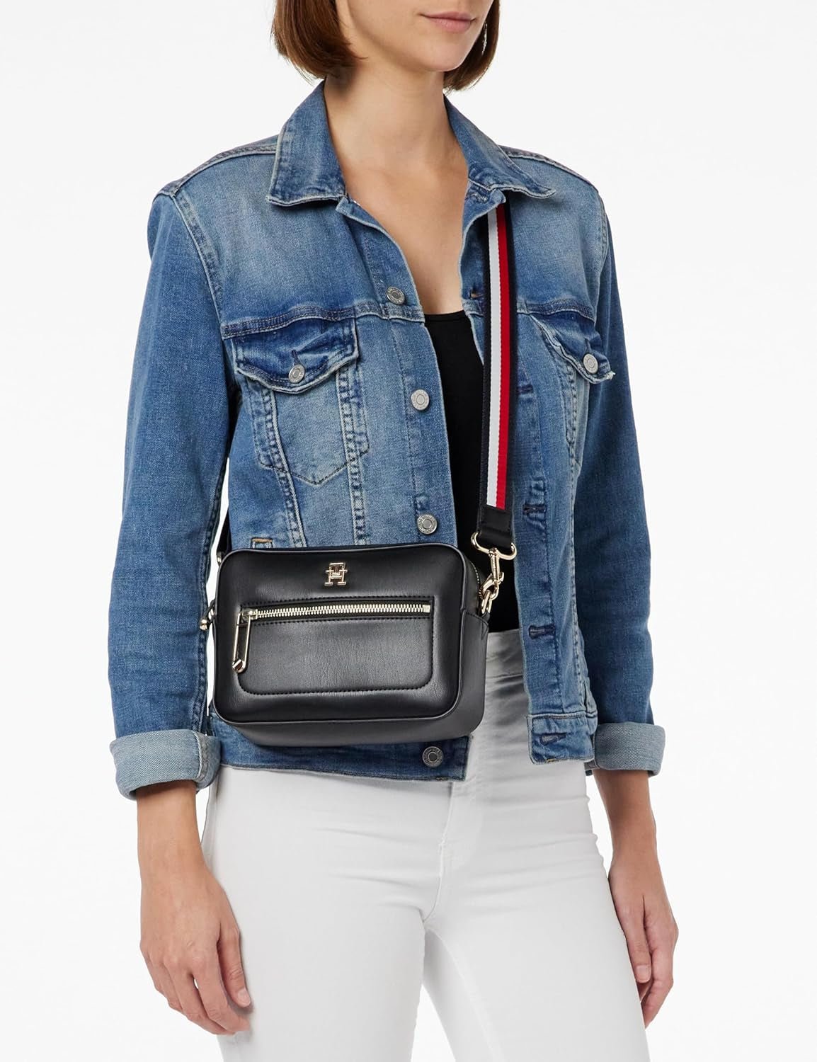Crossbody kabelka Tommy Hilfiger Ikonická taška na fotoaparát Malé dámské tašky Naty Shop