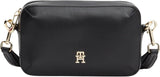 Crossbody kabelka Tommy Hilfiger Chic Flap Crossover Malé dámské tašky Naty Shop Černá (černá)