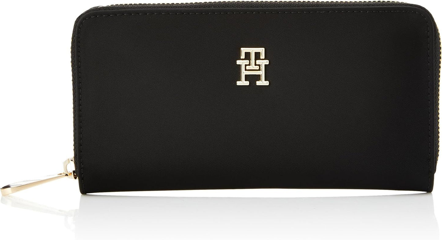 Tommy Hilfiger Dámská peněženka Poppy Velké sloty na karty Peněženka Dámská Naty Shop Black Os