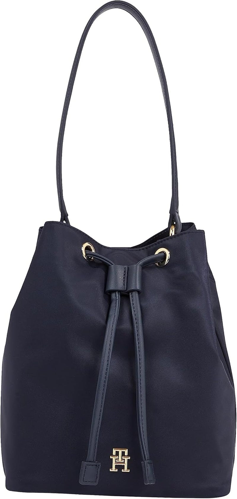 Tommy Hilfiger Dámské Poppy Bucket Aw0aw15218 Tašky, Jedna Velikost Dámské Tašky Naty Shop Modrá (Space Blue)