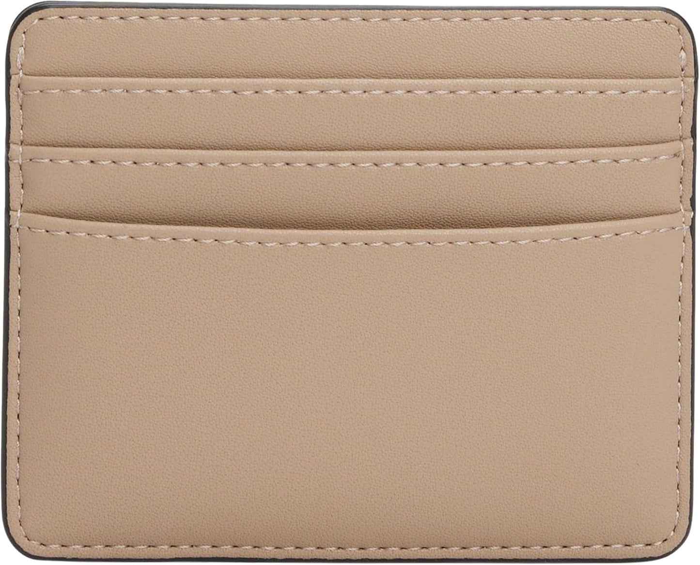 Dámské pouzdro na karty Tommy Hilfiger Dámské s logem, Béžová (Coastal Taupe), Univerzální pánská peněženka Naty Shop