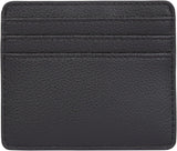 Dámský držák na karty Tommy Hilfiger Soft Logotape Small, černá, univerzální peněženka Women Naty Shop