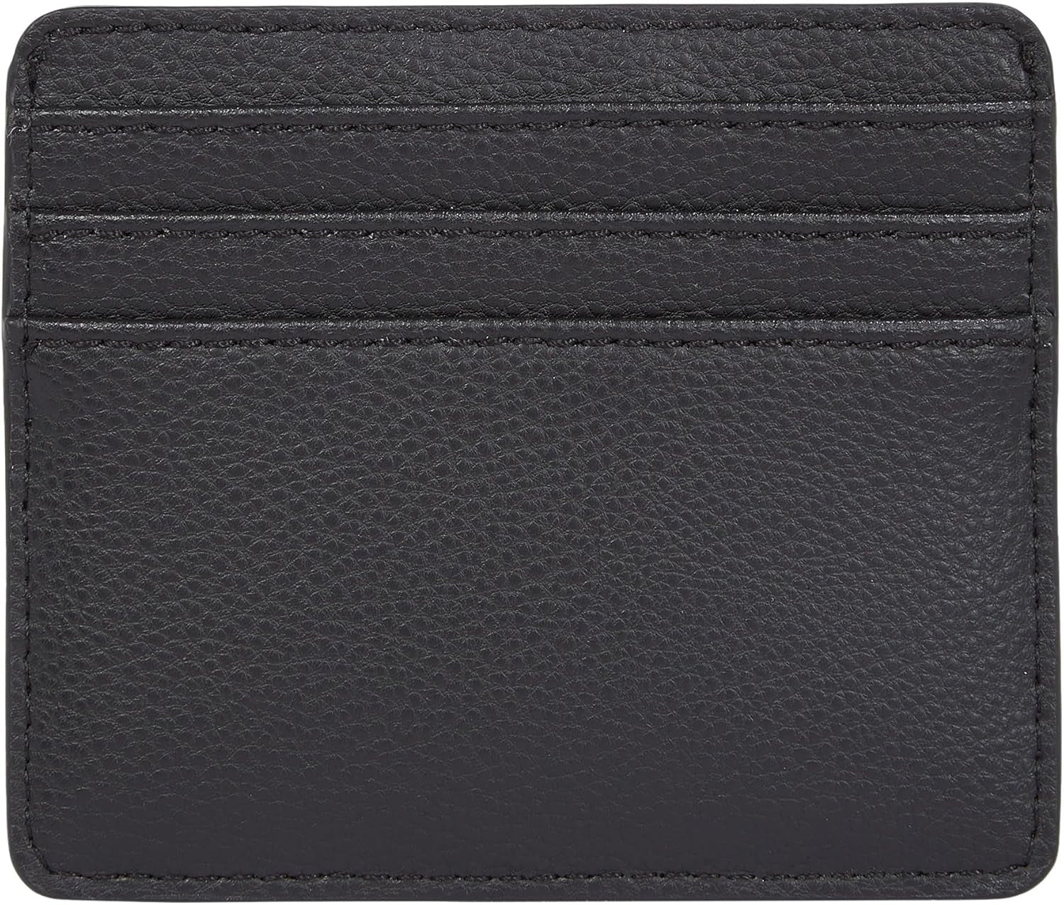 Dámský držák na karty Tommy Hilfiger Soft Logotape Small, černá, univerzální peněženka Women Naty Shop