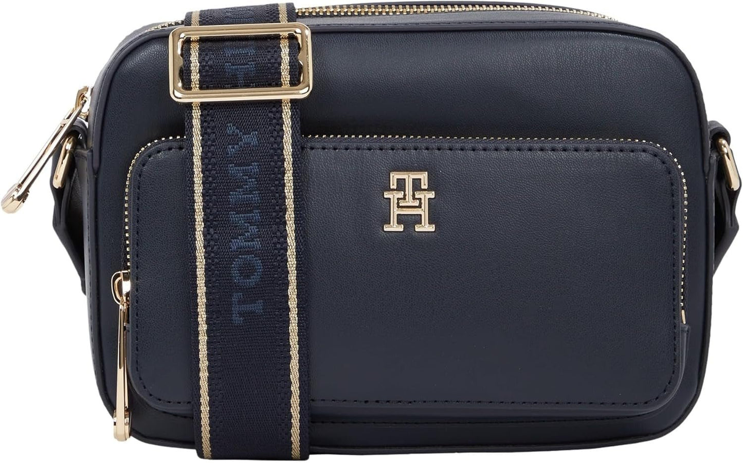 Tommy Hilfiger Ladies Th Joy Camera Bag Aw0aw16812 Crossover Zavazadla a cestovní vybavení Naty Shop Blue (Space Blue)