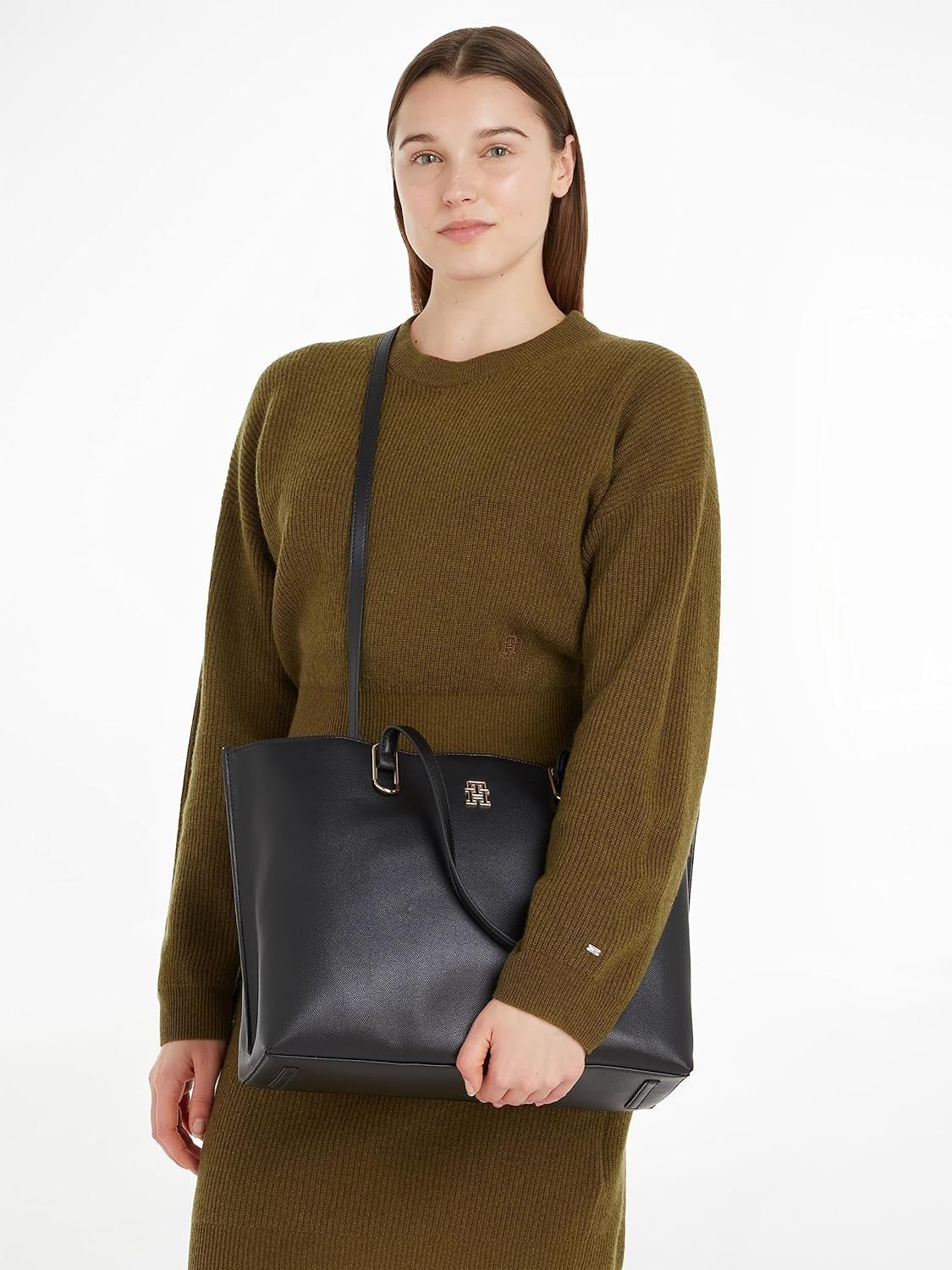 Tommy Hilfiger Ladies Th Timeless Workbag školní taška, dámské tašky jedné velikosti Naty Shop