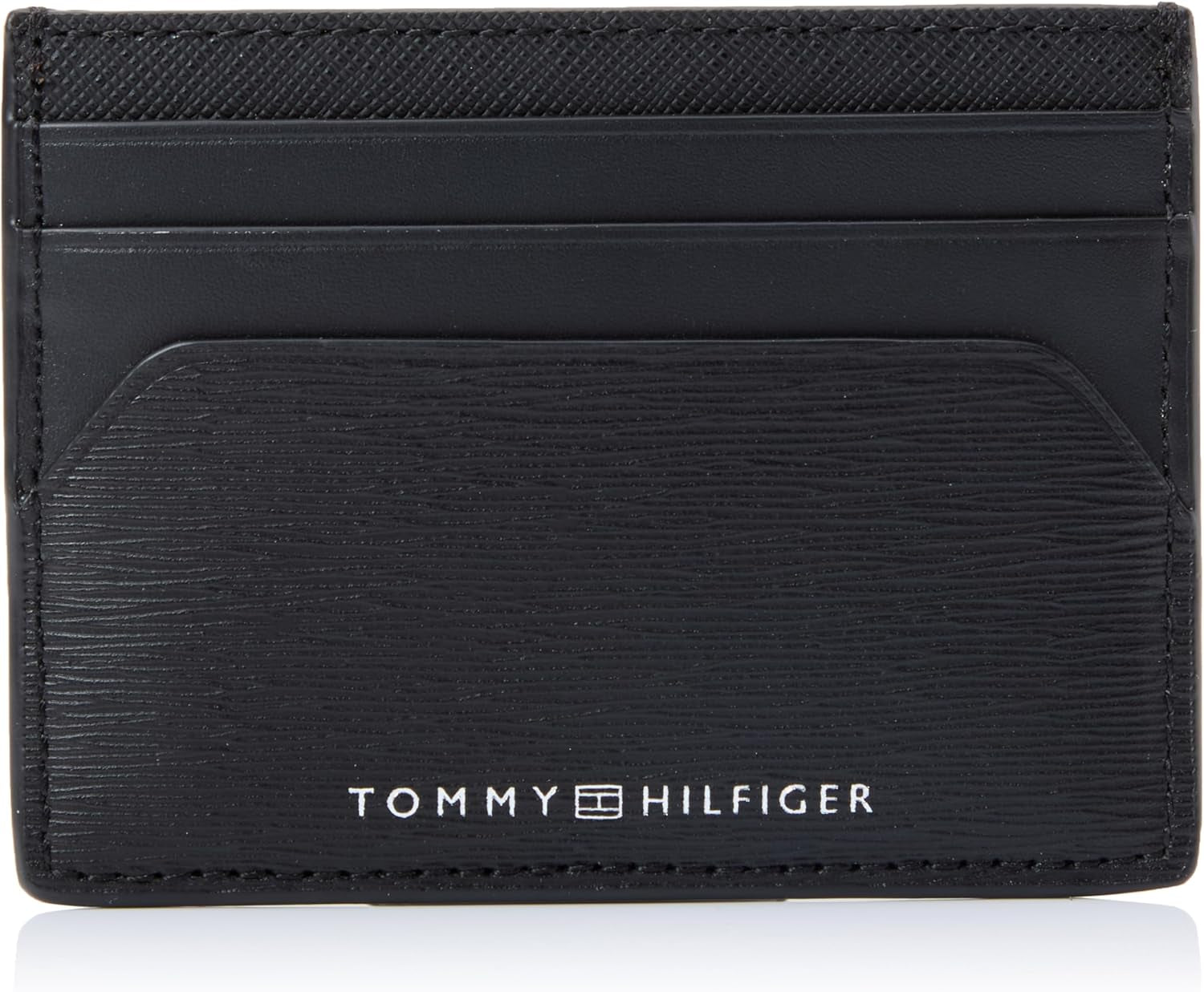 Pánská peněženka Tommy Hilfiger TH PLAQUE CC HOLDER, Černá, Univerzální pánská peněženka Naty Shop Výchozí název