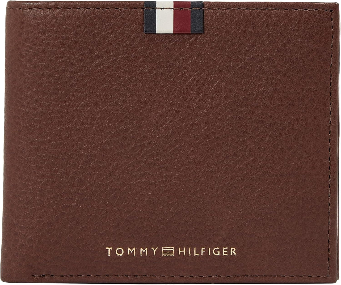 Tommy Hilfiger Pánské Th Prem Lea Cc and Coin Am0am11265 Peněženky Pánská Peněženka Naty Shop Hnědá (tmavý kaštan) Os