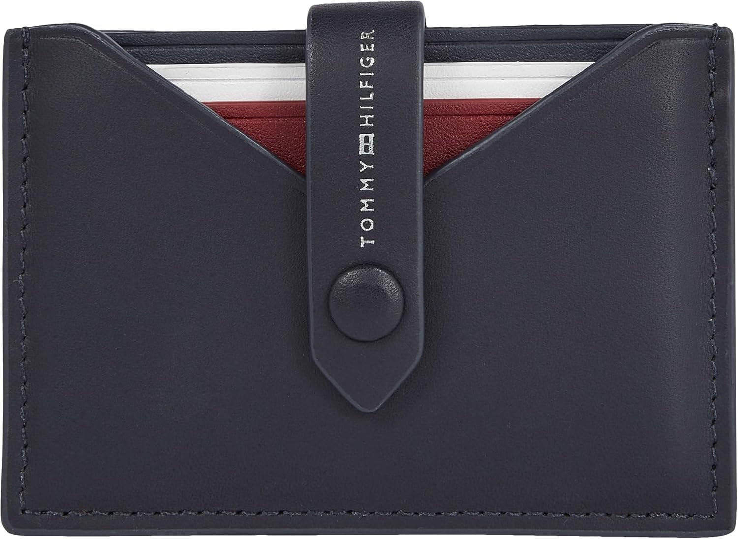 Pánská peněženka Tommy Hilfiger Smooth Smooth Cc Small, Blue (Space Blue), Onesize Pánská peněženka Naty Shop Výchozí název
