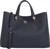 Tommy Hilfiger brašna emblém odnímatelný ramenní popruh Tašky Ženy Naty Shop Modrá (Space Blue)