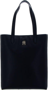 Tommy Hilfiger Th Neformální Slim Tote Ns Tote Bag Dámské Tašky Naty Shop Černá (černá)