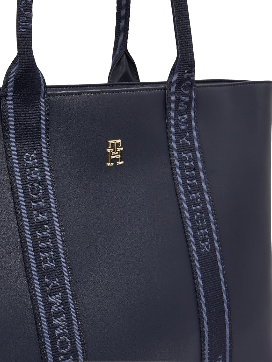 Tommy Hilfiger Th Logotape Tote Aw0aw17198 Tote Bag Dámské Tašky Naty Shop
