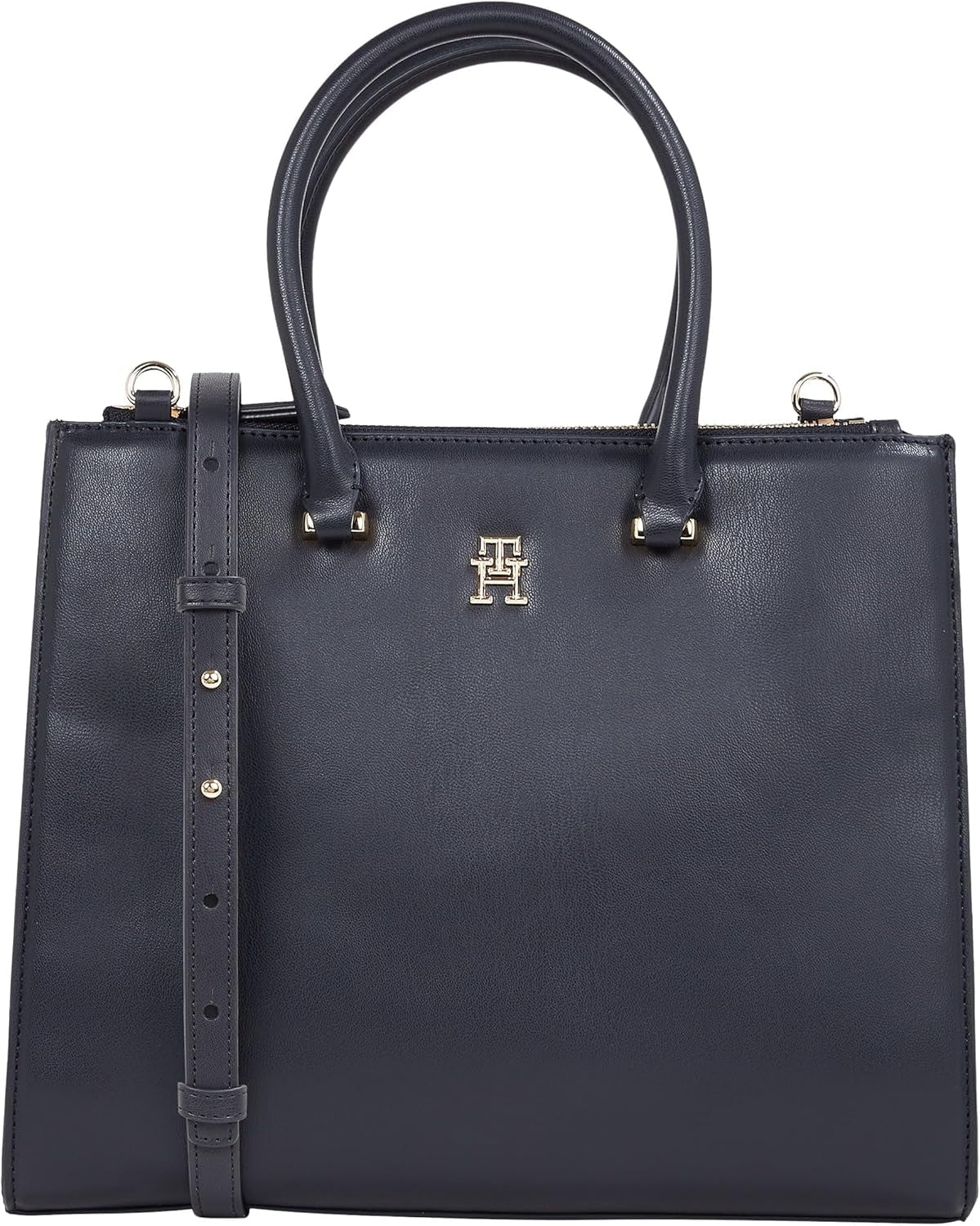Tommy Hilfiger Tote Bag Eternity Med Taška na zip Dámské tašky Naty Shop Space Blue Jedna velikost pro všechny